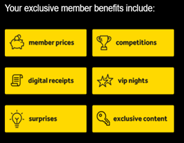 Illustration of exclusive member benefits