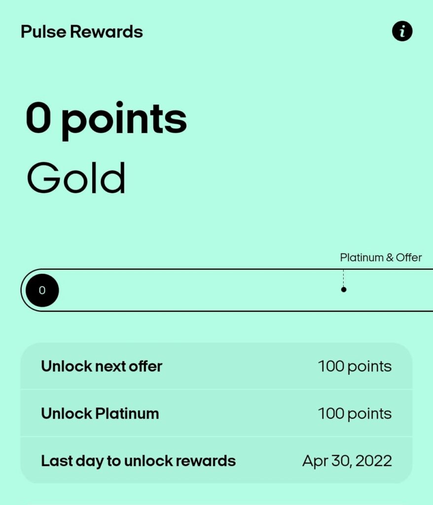 Loyalty program progress tracker