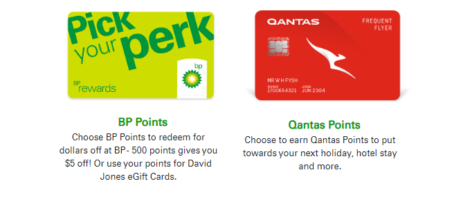 David Jones, Earn 1 Qantas Point per $1