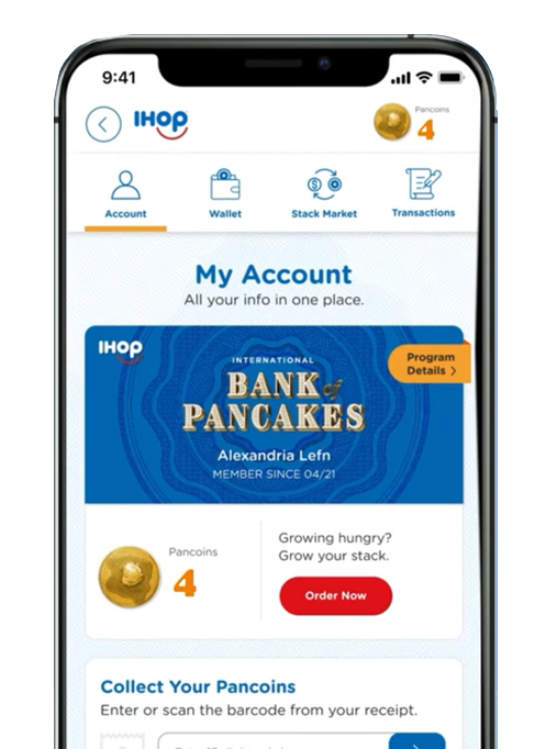 IHOP unveils first loyalty program, the International Bank of Pancakes