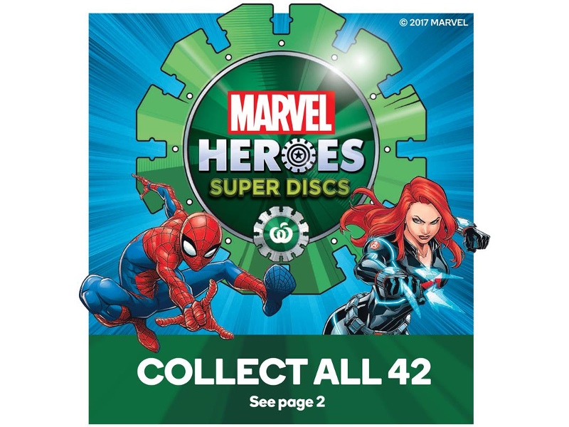 Woolworths Marvel Super Discs provide a loyalty lesson to Woolworths