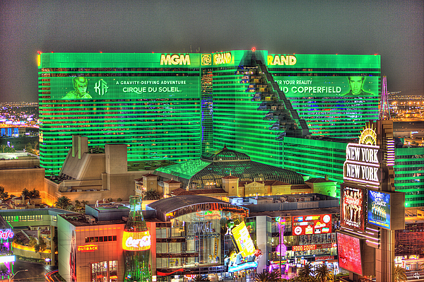 MGM Grand Las Vegas Tote Bag for Sale by Nicholas Grunas