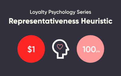 100 loyalty points sounds like a lot more than $1. Why? Loyalty psychology tells us.