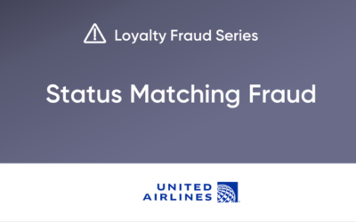 Loyalty Fraud: United Mileage Plus protects against status match fraud